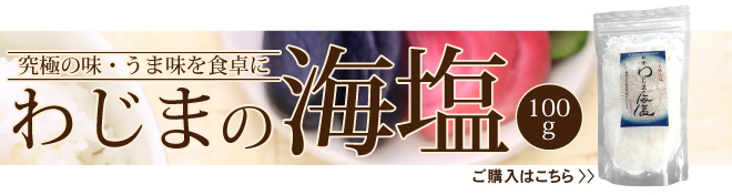 わじまの海塩100g